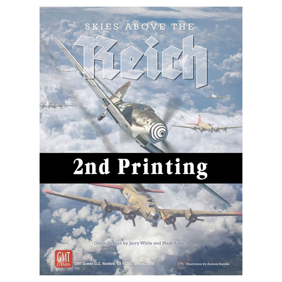 Skies Above the Reich 2nd Printing By GMT Games