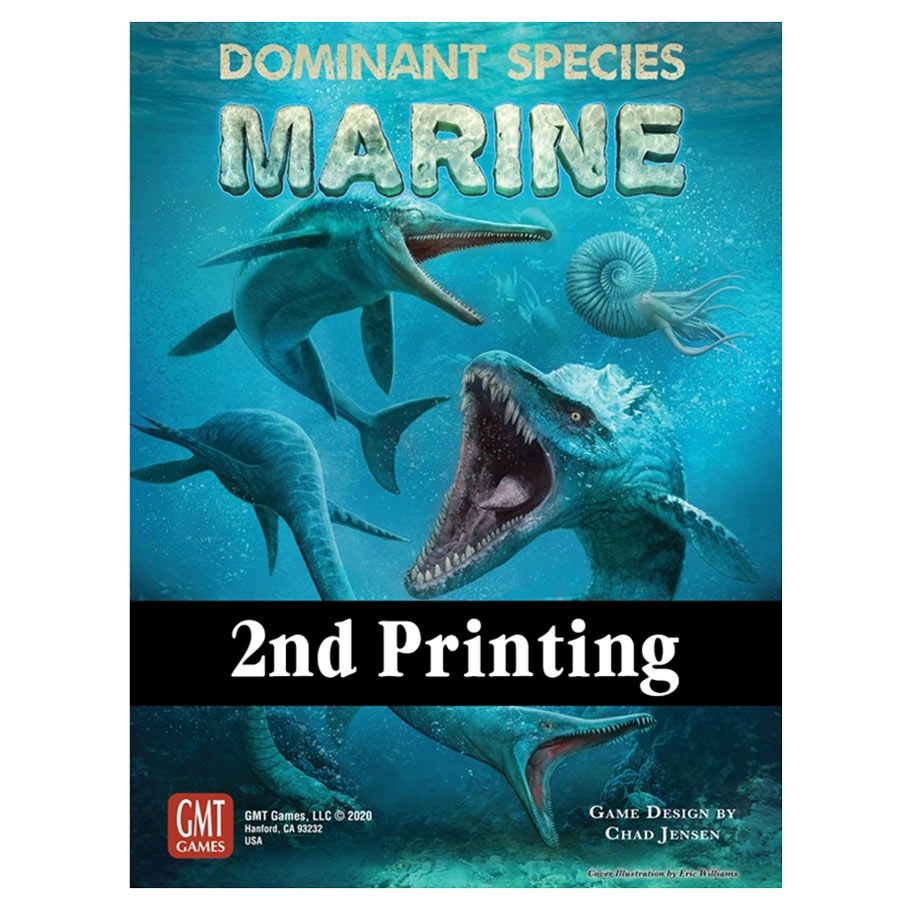 Dominant Species: Marine 2nd Printing By GMT Games