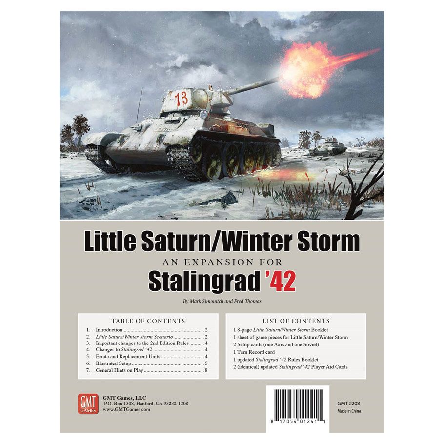 Stalingrad '42: Little Saturn Expansion - Cats In Hat Inc.