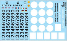 1/24-1/25 Racing Sport Car Numbers & Logos