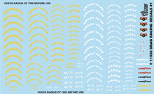 1/24-1/25 Drag Racing Tire Logos #1 (Mickey Thompson Goodyear Eagle)