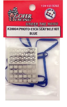 1/24-1/25 Photo-Etch Blue Seatbelts