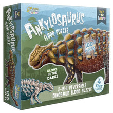 Puzzle: Ankylosaurus 100pc - Cats In Hat Inc.