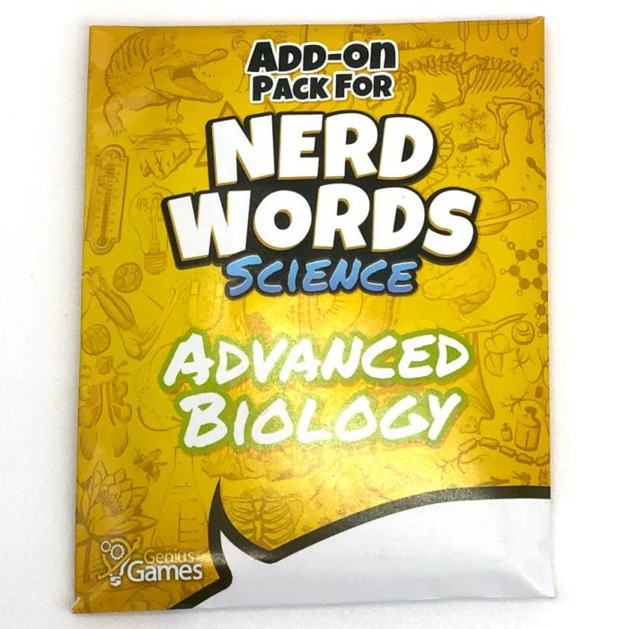 Nerd Words: Science: Advanced Biology - Cats In Hat Inc.