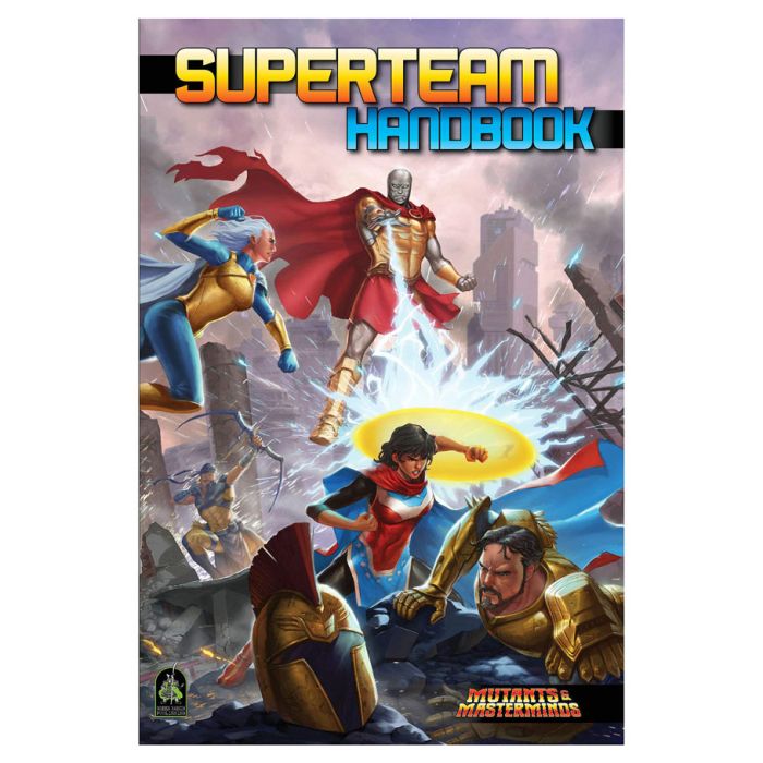 Mutants & Masterminds: Superteam Handbook - Cats In Hat Inc.