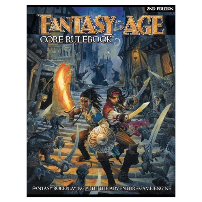 Fantasy AGE Core Rulebook 2nd Edition - Cats In Hat Inc.