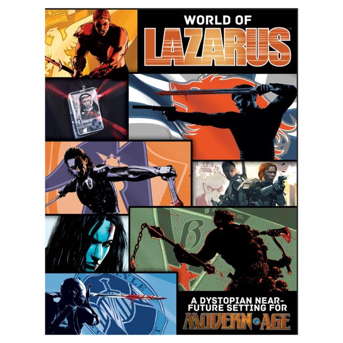 Modern AGE: The World Of Lazarus - Cats In Hat Inc.