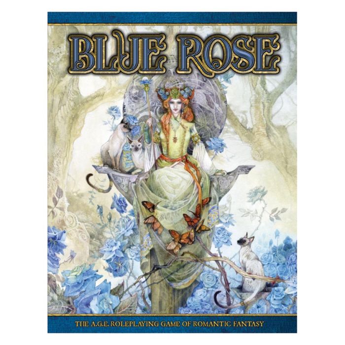 Blue Rose: Romantic Fantasy - Cats In Hat Inc.