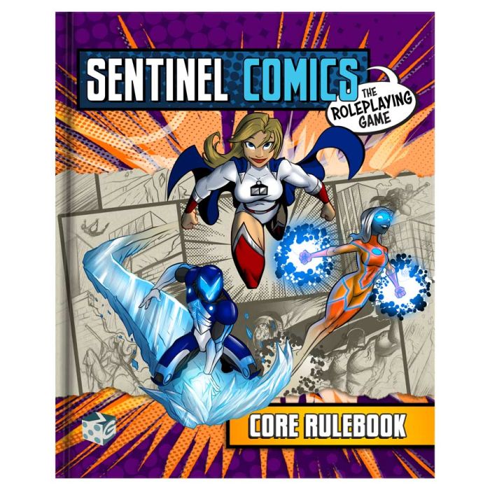 Sentinel Comics: The Roleplaying Game: Core Rulebook - Cats In Hat Inc.