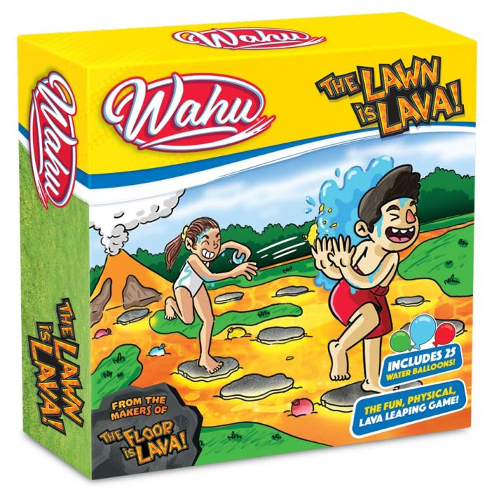 Wahu: The Lawn Is Lava - Cats In Hat Inc.