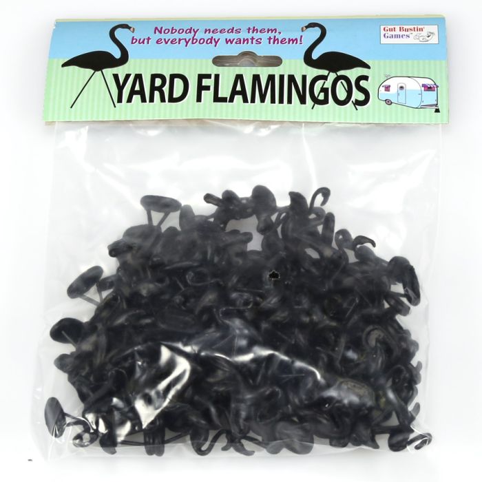 Trailer Park Wars: Black Flamingos - Cats In Hat Inc.