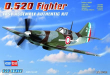 1/72 D520 French Fighter (Easy Assembly)