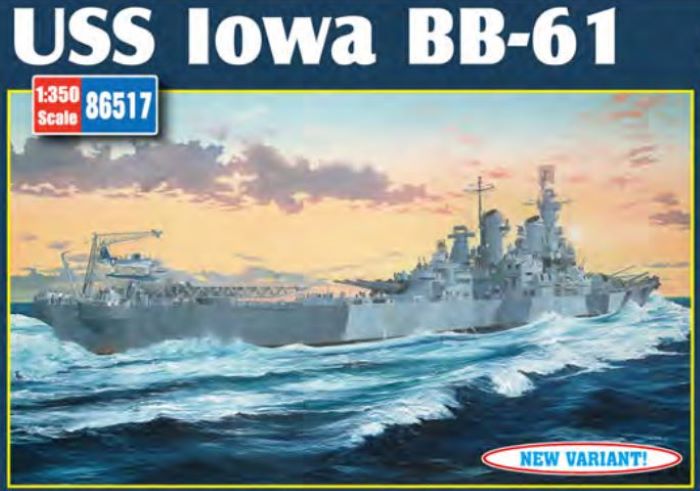 1/350 USS Iowa BB61 Battleship