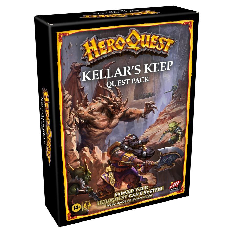 HeroQuest: Kellar's Keep Expansion - Cats In Hat Inc.