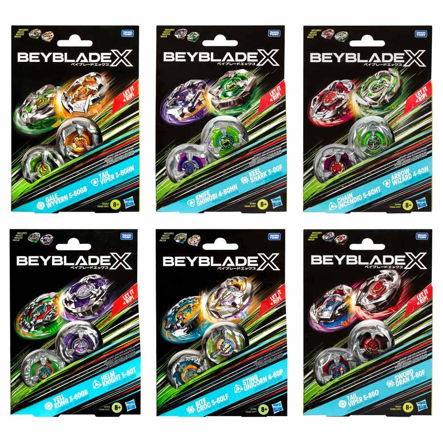 Beyblade: X: 2-Pack Assortment (12)