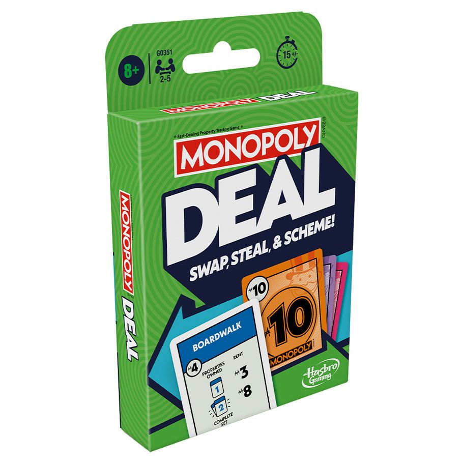 Monopoly Deal Refresh By Hasbro