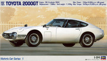 1/24 1967 Toyota 2000GT Early Type Sports Car