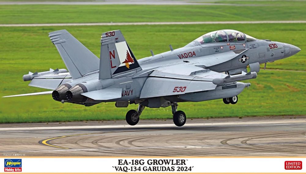 1/72 EA18G Growler VAQ134 Garudas 2024 Aircraft (Ltd Edition)
