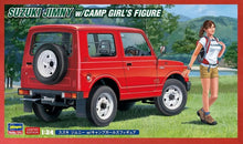 1/24 Suzuki Jimny w/Resin Camp Girl Figure (Ltd Edition)
