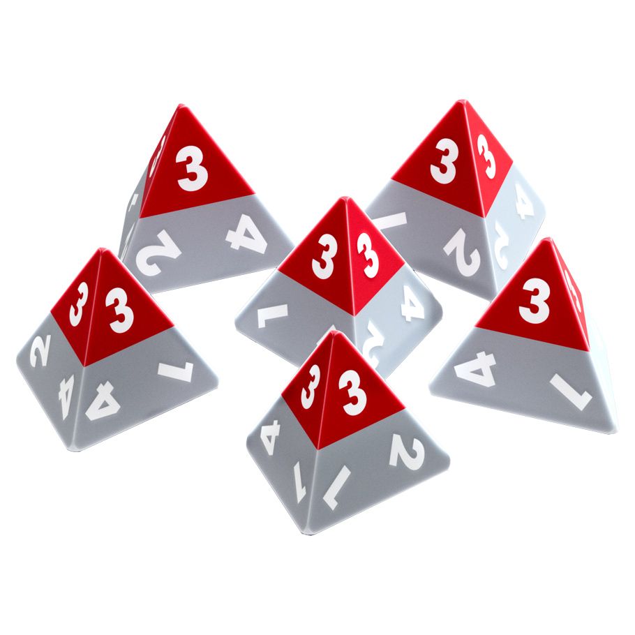 Triangle Agency: Dice Set (6d4)