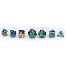7-Set 10mm Mini Solid Metal: Rainbow