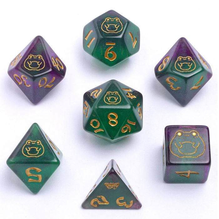 7-set Wyrmforged: Bog Frog Gold