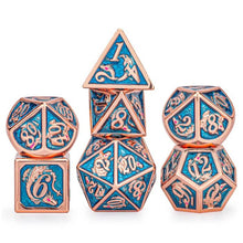 7-Set Dragon Solid Metal: Copper with Light Blue