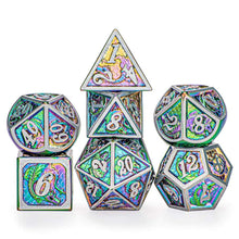 7-Set Dragon Solid Metal: Brushed Rainbow