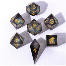 7-Set Captured Magic Liquid Core Hand Sanded Sharp Edge Resin: Cursed Eclipse - Cats In Hat Inc.