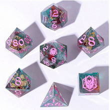 7-Set Captured Magic Hand Sanded Sharp Edge Resin: Interstellar Vortex - Cats In Hat Inc.