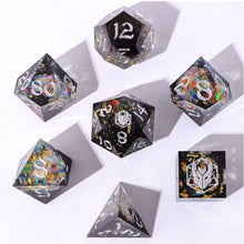 7-Set Captured Magic Hand Sanded Sharp Edge Resin: Universe Dust - Cats In Hat Inc.