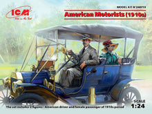 1/24 American Male/Female Motorists 1910s (2)