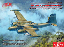 1/48 USAF B26K Counter Invader Attack Aircraft Vietnam War