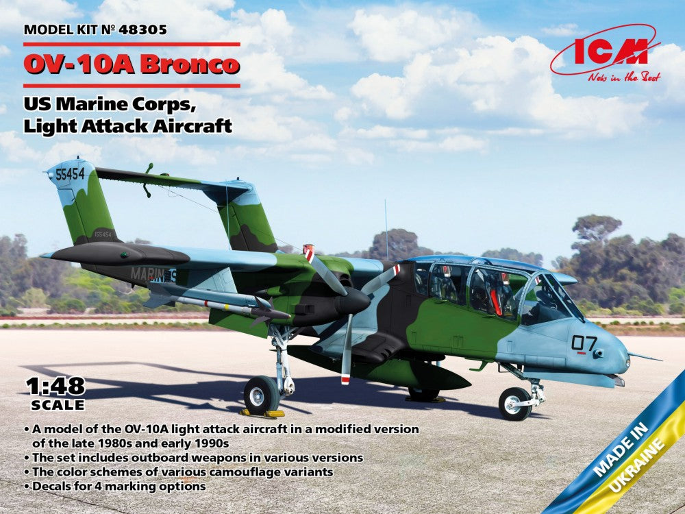 1/48 US Marine Corps OV10A Bronco Light Attack Aircraft