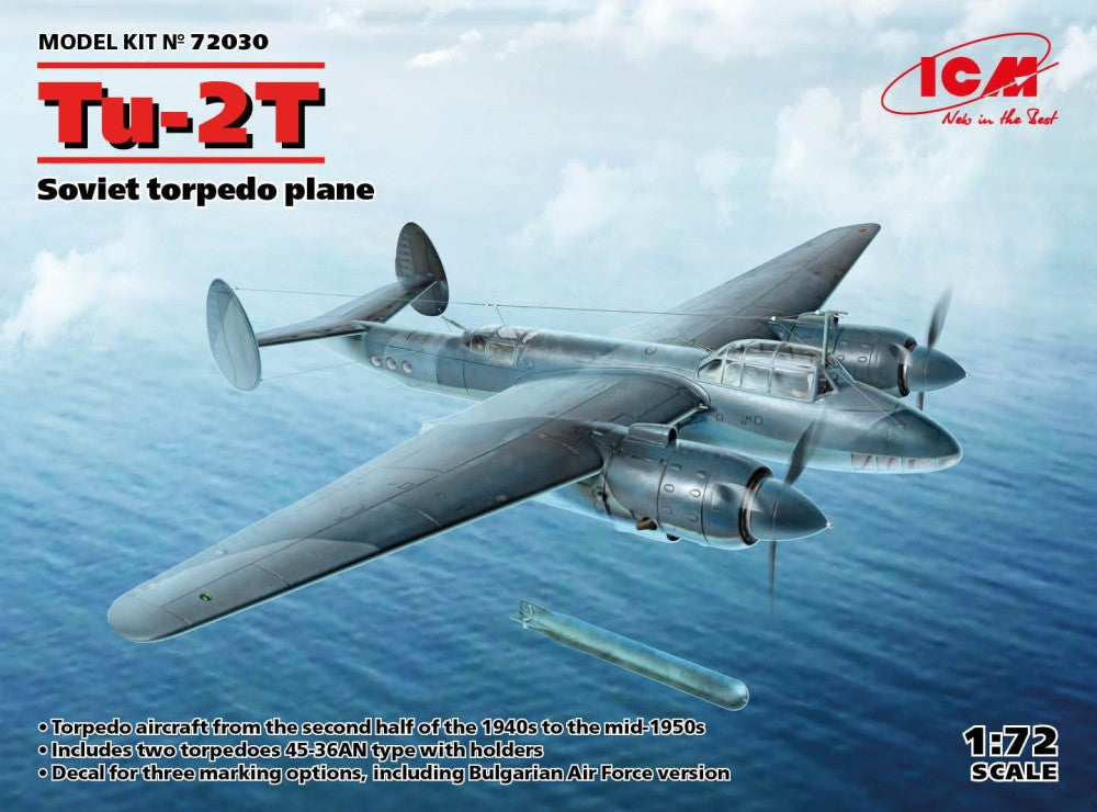 1/72 Soviet Tu2T Torpedo Aircraft