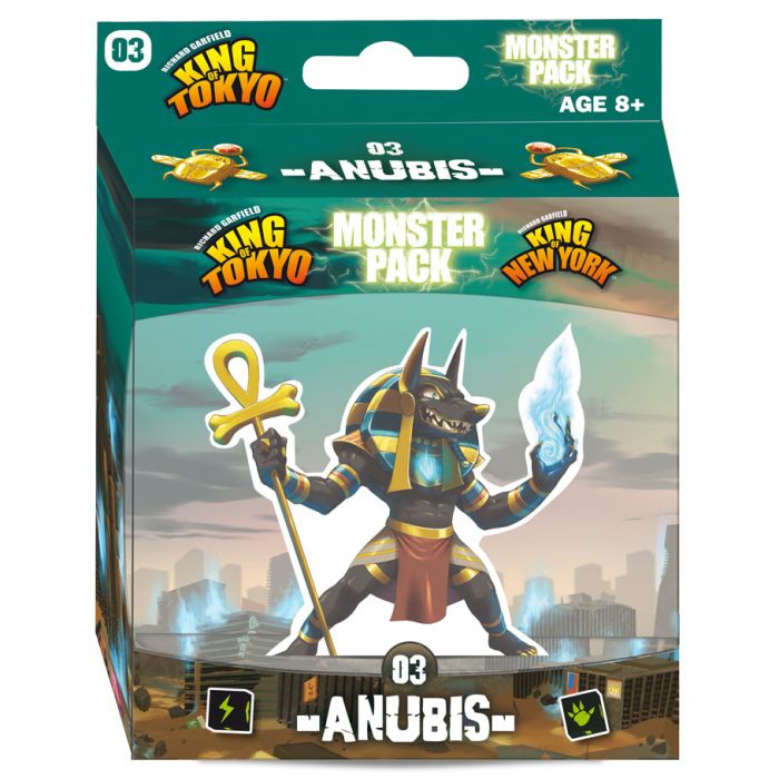 King Of Tokyo 2nd Edition: Monster Pack 3: Anubis - Cats In Hat Inc.