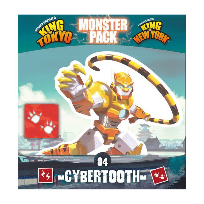 King Of Tokyo 2nd Edition: Monster Pack 4: Cybertooth - Cats In Hat Inc.