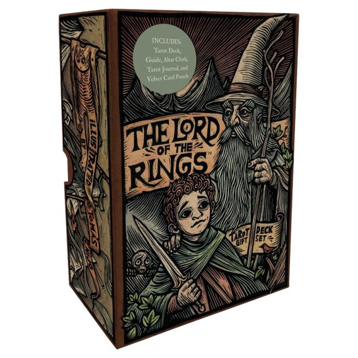 Lord Of The Rings Tarot Deck And Guide Gift Set - Cats In Hat Inc.