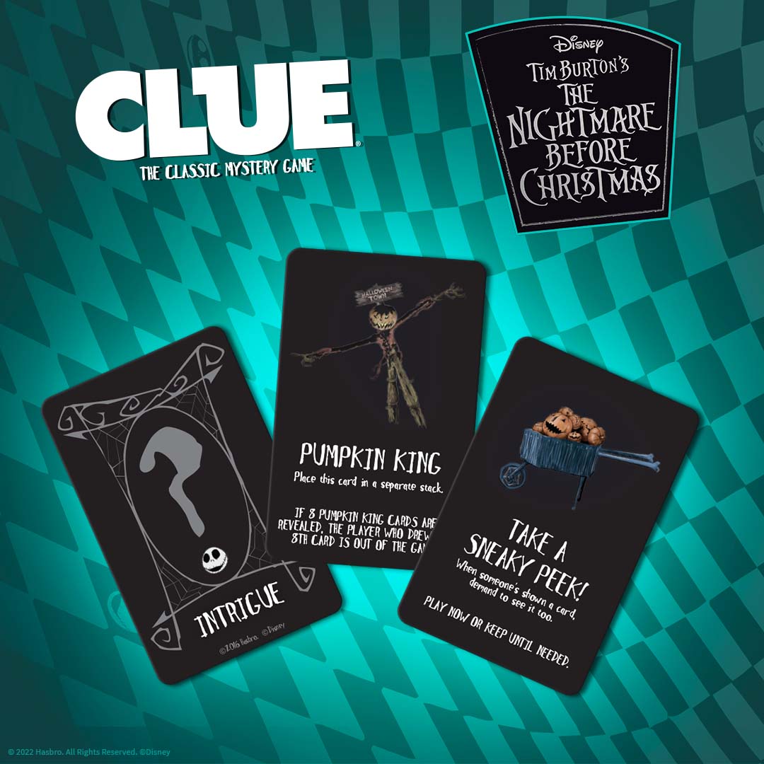 Clue: Tim Burton's: The Nightmare Before Christmas