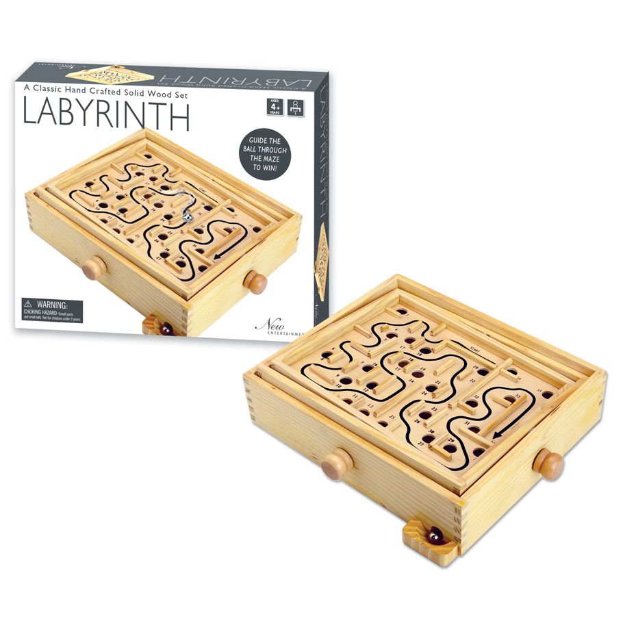 Wooden Labyrinth By Intex Entertainment