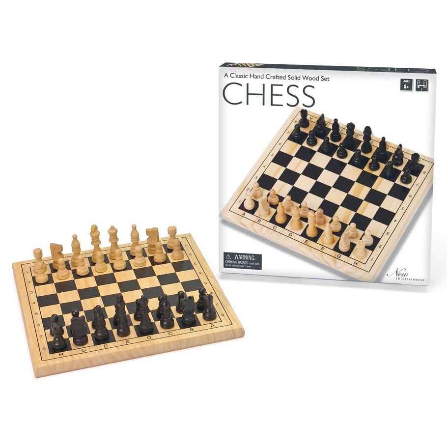 Wooden Chess By Intex Entertainment