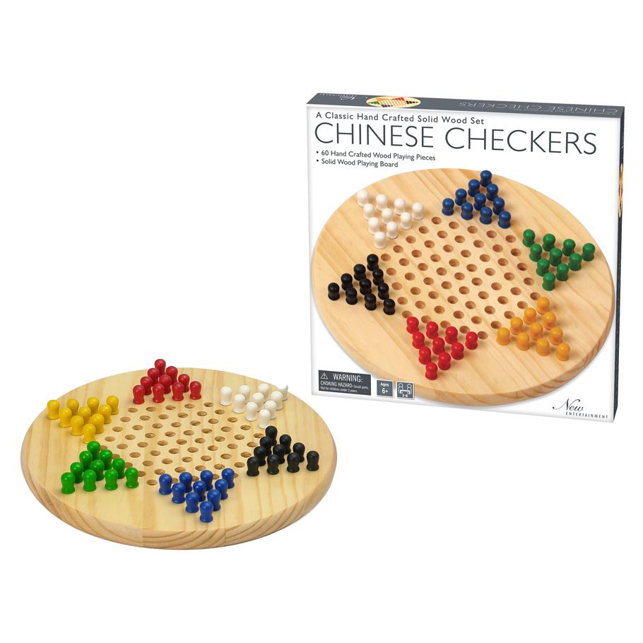 Wooden Chinese Checkers By Intex Entertainment