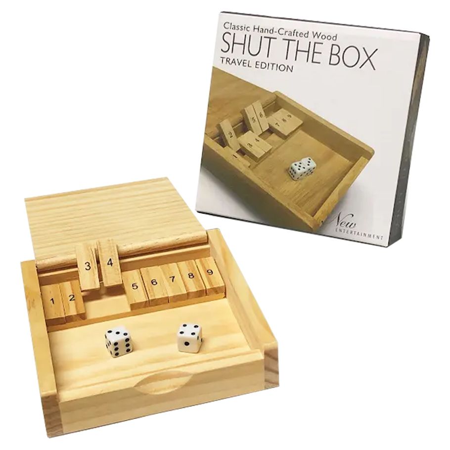 Wooden Shut the Box By Intex Entertainment