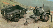 1/35 250 Gal. Tank Trailer & M101 Cargo Trailer