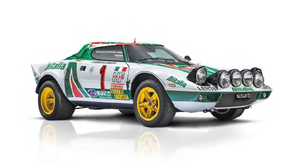 1/12 Lancia Stratos HF Gr4 1977 Monte Carlo Rally Race Car