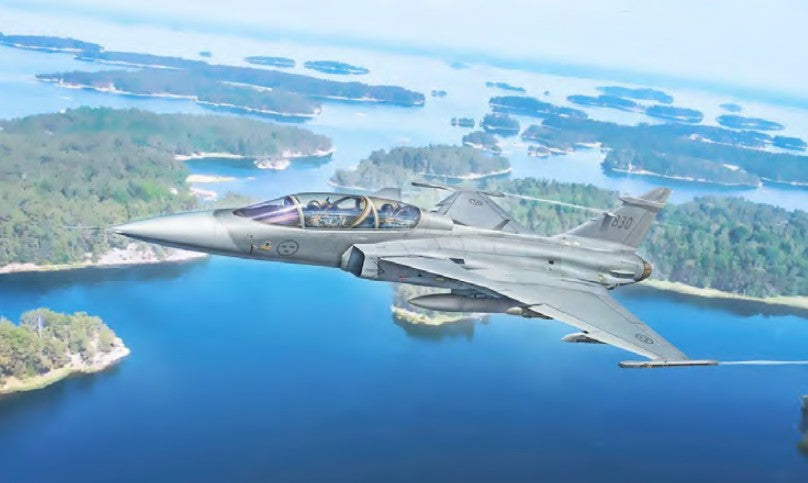 1/72 JAS39D Gripen Twin Seater Multi-Role Fighter