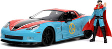 1/24 Marvel Avengers 2006 Chevrolet Corvette Z06 Car w/Dr. Strange Figure