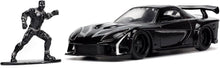 1/32 Marvel Avengers 1995 Mazda RX7 Car w/Black Panther Figure