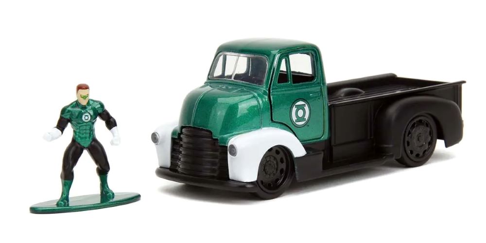 1/32 DC Comics 1952 Chevrolet COE Pickup Truck w/Green Lantern Figure