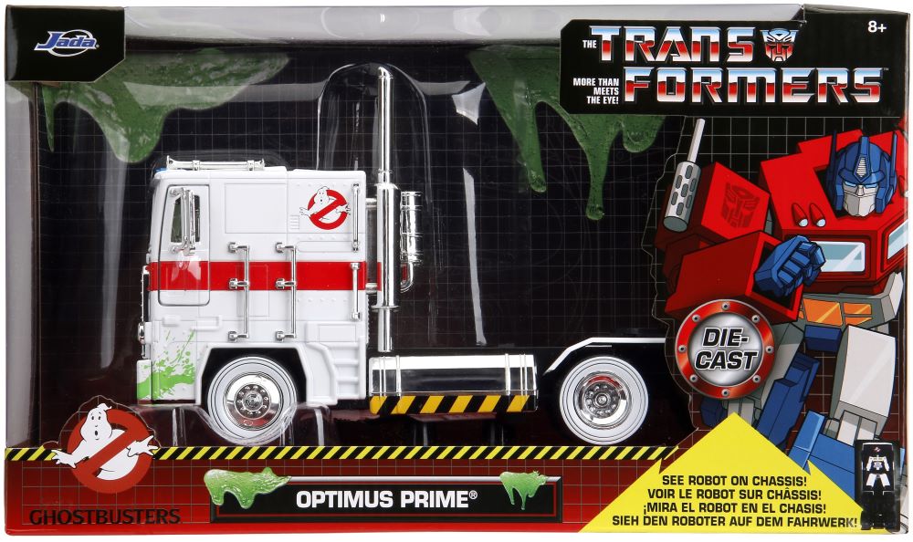 1/24 Transformers Optimus Prime Tractor Cab w/Ghostbusters Graphics